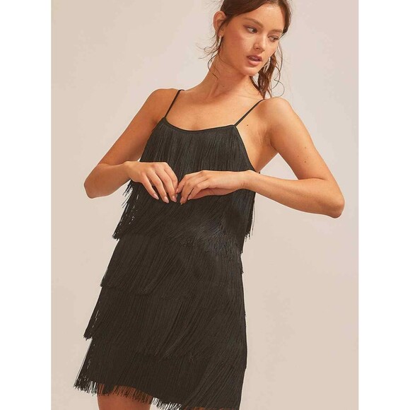 Mainstrip Fringe Festival Mini Dress - Picture 6 of 10